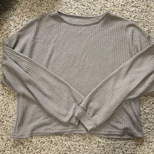 Crop top long sleeve